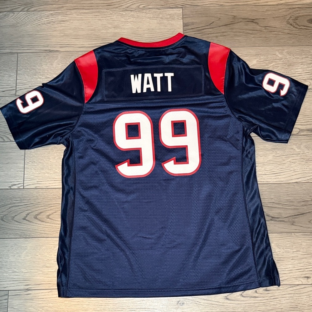 NFL Pro Line JJ Watt Houston Texans Jersey Kids Size Medium Players Jersey #99